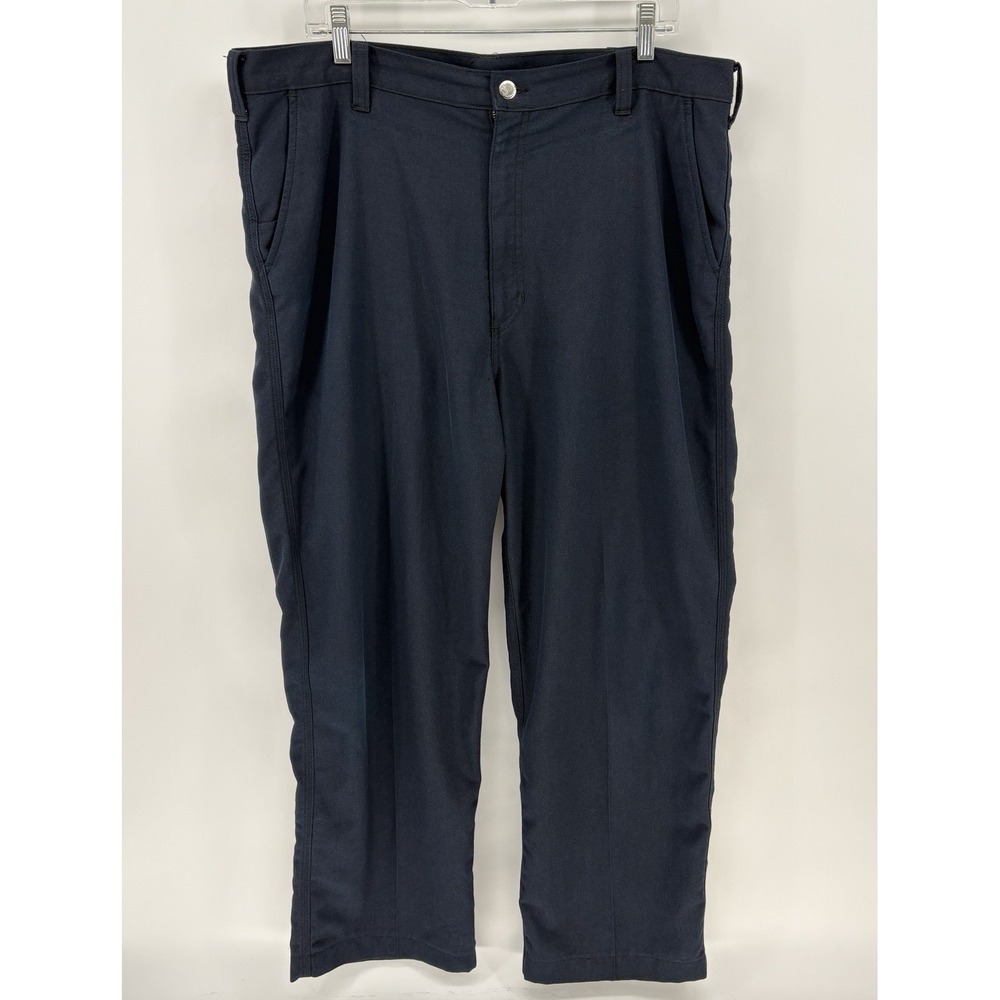 Lion FR Flame Resistant Novex Blend Work Pants Mens 40X30 Navy NFPA Utility